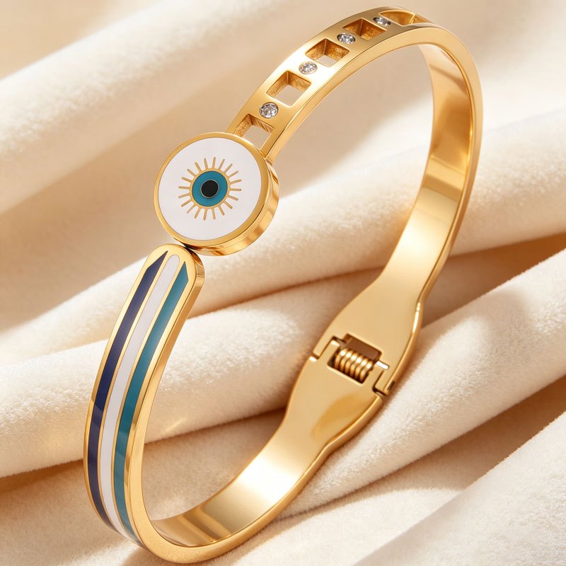 4pcs Minimalist Fashion Stainless Steel Jewellery Set